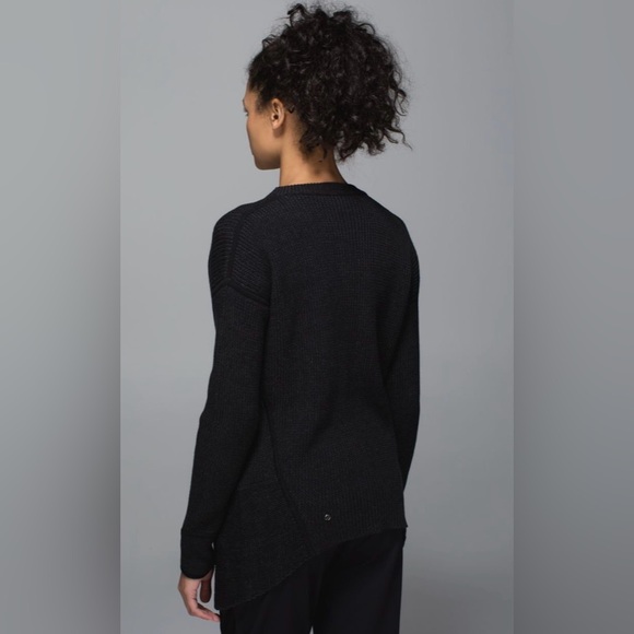 Lululemon We Like To Cardi  Black/Heathered Black  see pics for measurements - Picture 3 of 14